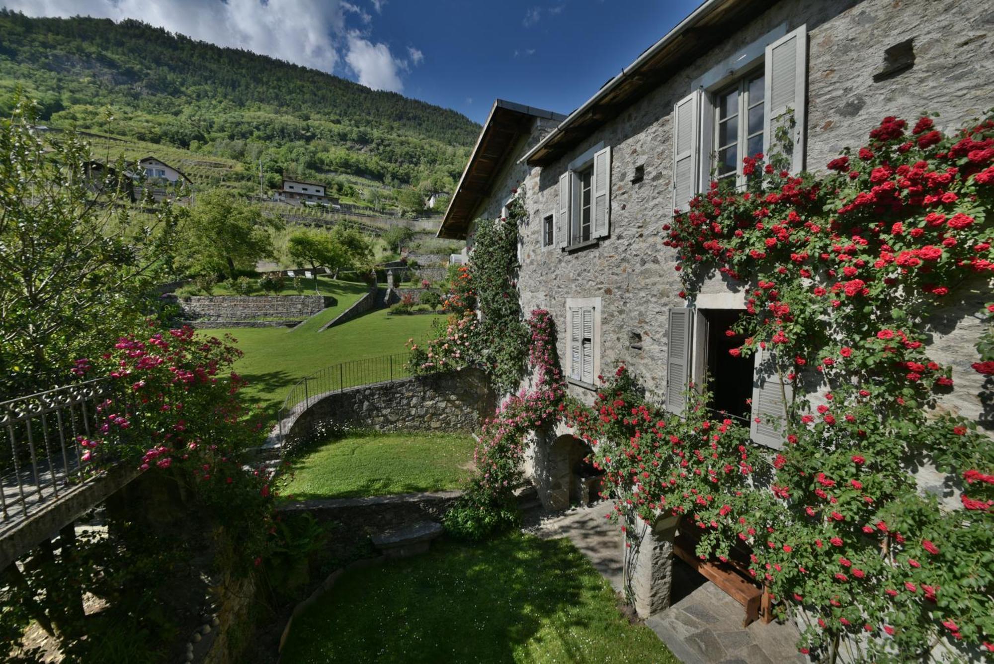 Вилла Piano Nobile Al Roseto Del Drago San Bernardo  Экстерьер фото
